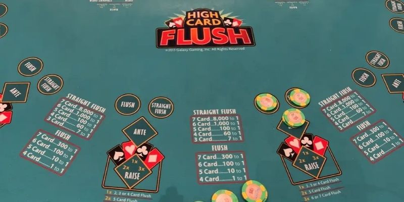 Tổng quan về trò chơi High Card Flush